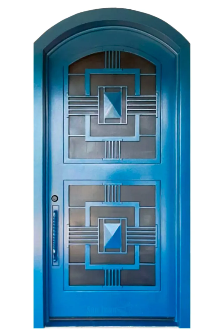 High-quality iron doors for main entrances