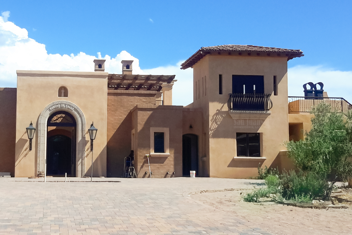 Hand-forged iron staircases in Chandler