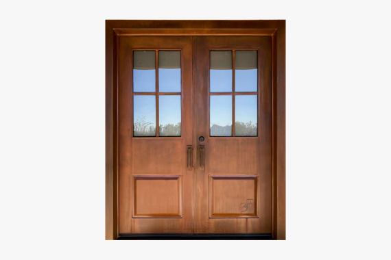 Double iron doors with superior craftsmanship Arizona