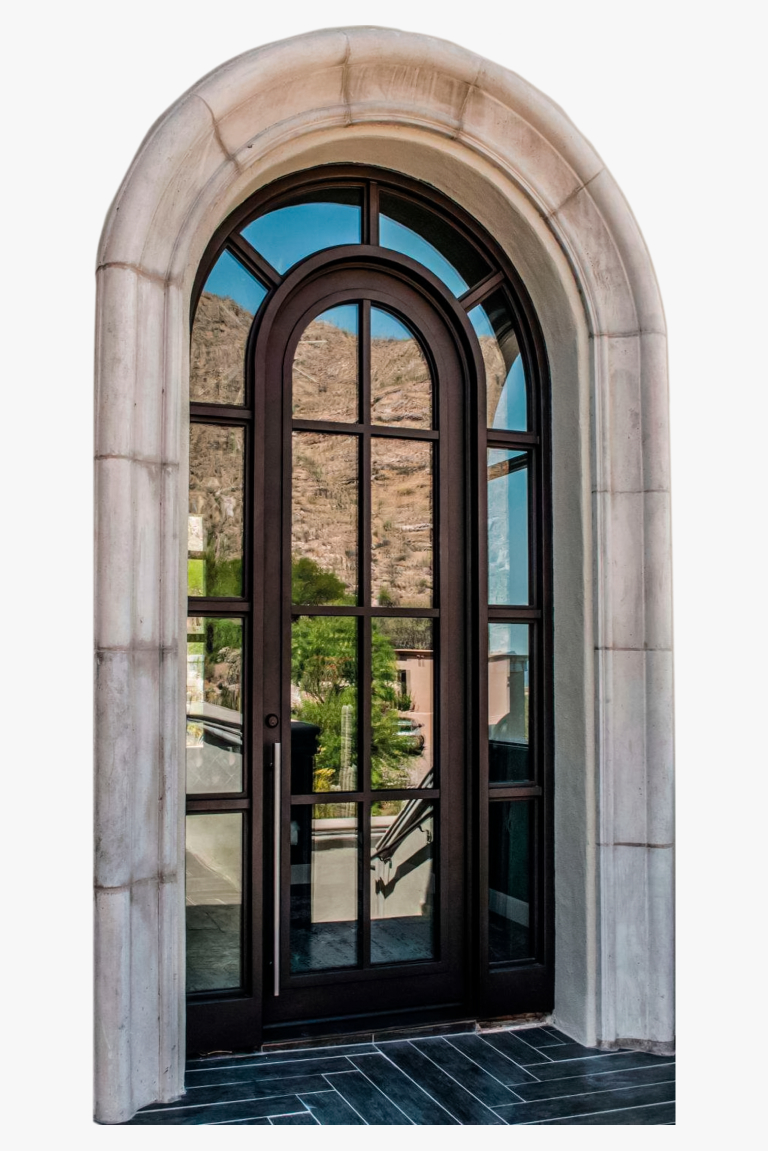 Main entrance doors with high-quality craftsmanship AZ