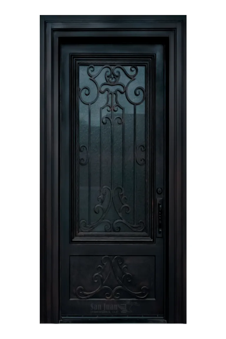 Custom iron doors for Arizona homes