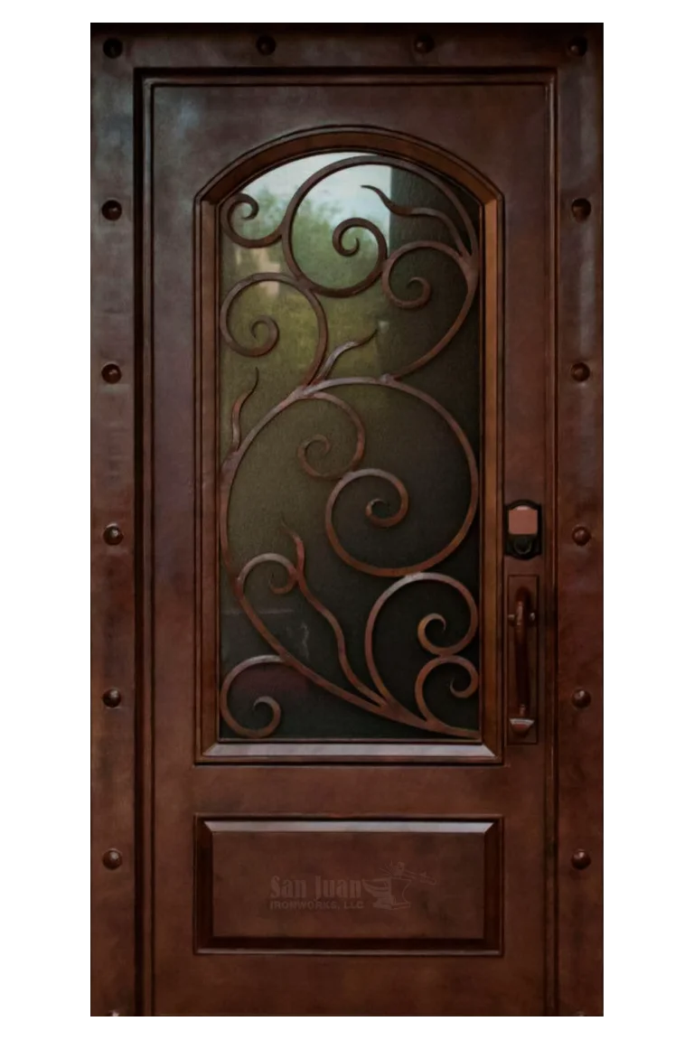 Exquisite iron entry gates for luxury homes