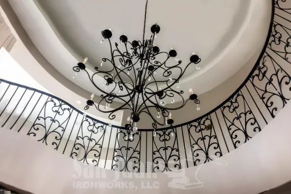 Elegant wrought iron staircases Arizona