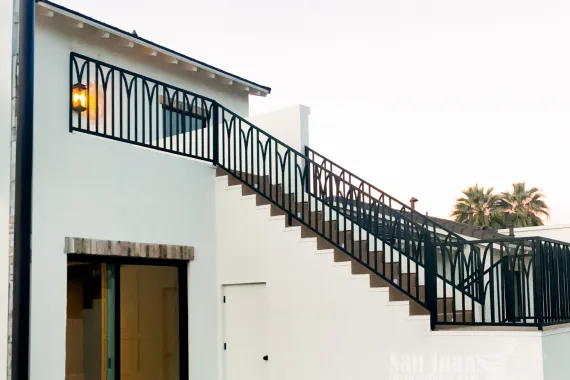 Luxury iron staircases San Juan IronWorks